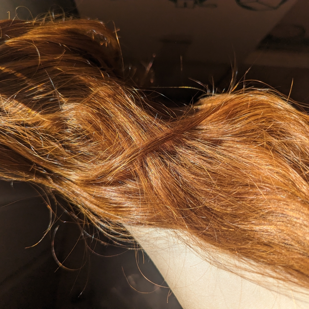 Goo Goo COPPER Hair Extensions 18" - Picture 2 of 8